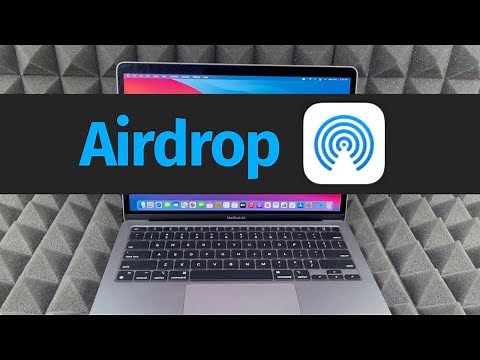 How to Transfer Files using AirDrop on MacBook Air M1