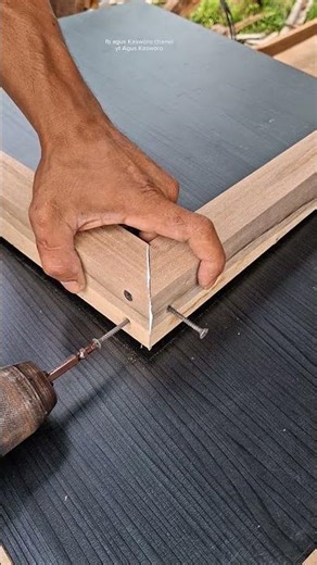 strong and fast way #woodworking #woodworkingtrick #diy #shorts