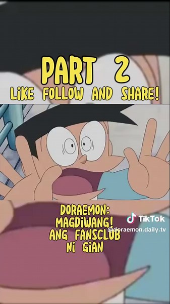 Doraemon: magdiwang fans ni Gian #fyp #foryou #foryoupage #doraemon