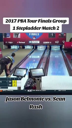 2017 PBA Tour Finals Group 1 Stepladder Match 2 (Jason Belmonte vs. Sean Rash) #sports #bowling #bowlingtiktok #pba #finals