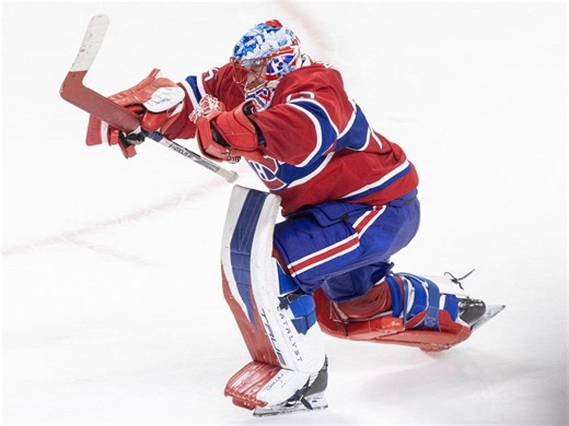 Jakub Dobes to start in goal for Canadiens against Blackhawks