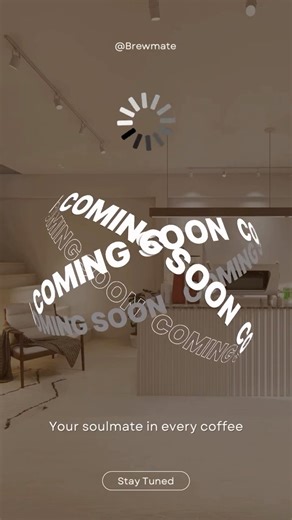 Coming Soon!!! เตรียมตัวพบกับ Brewmate Coffee เร็ว ๆ นี้ ที่จะทำให้ทุกแก้วของคุณไม่ธรรมดา 🌿💬 #BrewmateCoffee #ComingSoon 📍ติดตามเราได้ที่ IG: @brewmate_coffee แล้วเจอกันเร็ว ๆ นี้นะ! | Brewmate Coffee