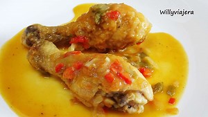 Receta de pollo guisado de la abuela