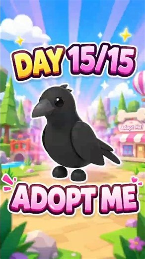 ADOPT ME: Going from nothing to Crow in 15 days! DAY15 #adoptme #adoptmeroblox #roblox #adoptmetrade