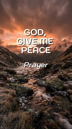 Prayer for Peace | God, Give Me Peace (2 Thessalonians 3:16)