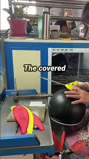 How Basketballs Are Actually Made 🏀 #howitsmade
