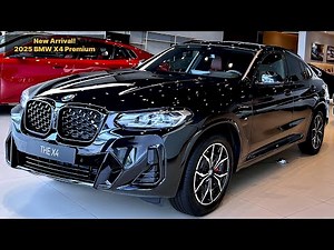 New Arrival! 2025 BMW X4 Premium - The New Luxury SUV Exterior and Interior