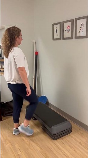 Step taps on step/stairs