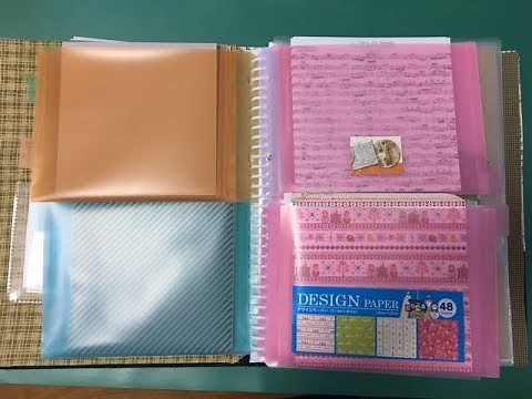 折り紙紙類の整理ファイル