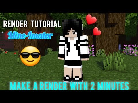 Minecraft Character Render Maker//Tutorial of Render making on Mine-Imator [Full and Fast Tutorial]
