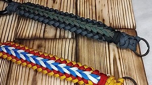 Paracord Keychain - Carry Handle - Tactical Duty Keychains - Corrections Officer Gift Veteran Janitor - Key Chain Carabiner - Endless Falls - Etsy