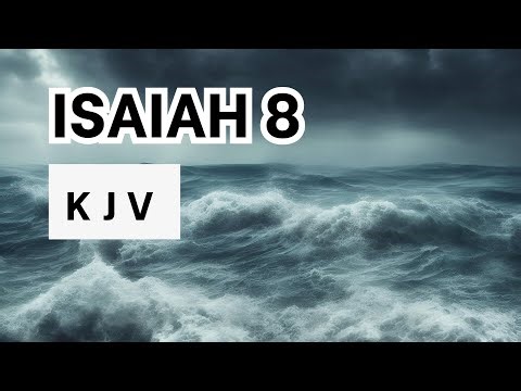 Isaiah 8 | Isaiah and His Children as Signs | KJV Audio Bible | No music