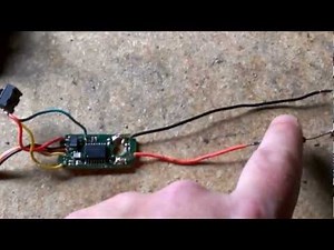 LED controller from basic RC servo