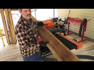 RUNNING THE WOOD MIZER EG100 TWIN BLADE EDGER