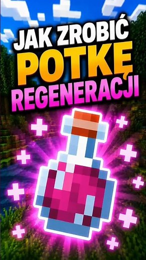 Jak Zrobić Potke Regeneracji #minecraft #trending #viral #craft #gaming #shorts