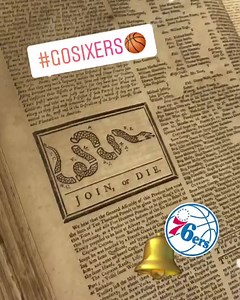 “Join, or Die” cartoon in The Pennsylvania Gazette, May 9, 1754. “Join or Die,” the first cartoon to urge the American colonists to unite for a political cause, appeared in the May 9, 1754, issue of The Pennsylvania Gazette. Benjamin Franklin, the publisher of the Gazette, printed the cartoon to encourage unity against the French and Indians. The image was copied immediately, and many variations appeared later in May 1754. The snake image reappeared in the 1760s—this time as a symbol of the unit