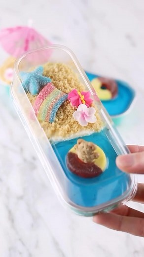89K views · 4.8K reactions | Beach cake tins with jello! ️ I made...