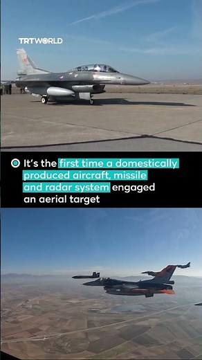 Turkish KIZILELMA becomes first to fire air-to-air missile at jet-powered target
