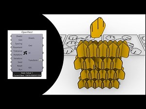 Grasshopper Script (Modular Waffle Structure)