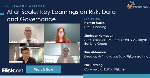 Watch the On-Demand Webinar | AI Governance | Risk.net