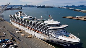 Third Princess cruise ship kept at sea pending coronavirus tests