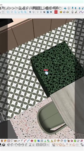 Kitchen Floor Tile Design Ideas Using Mosaics