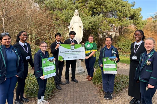 Tribute to Maggie- pupils raise money for Air Ambulance in memory of much loved pupil