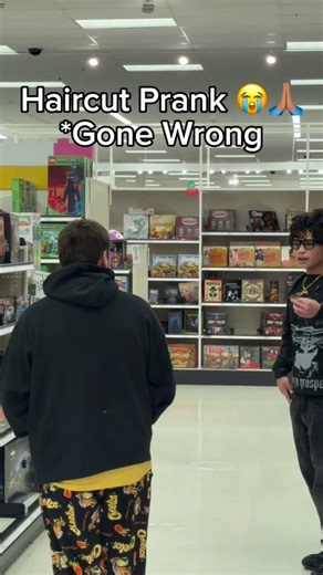 Haircut Prank 😭🙏🏽(Gone Wrong) #ragebait #funny #prank #viral