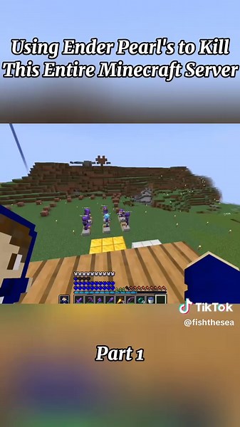 Using Ender Pearls to Dominate Minecraft Servers