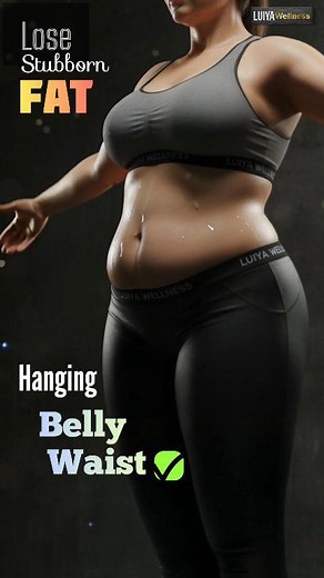 1.7M views · 18K reactions | Lose Your Hanging Belly & Waist FAT Together  Follow Luiya Wellness @topfans #reelsfb #reelusa #fatloss #exerciseathome #bellyfatloss #weightloss | Luiya Wellness | Facebook