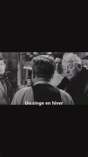 #Short extrait du film un singe en hiver avec Jean Gabin et Jean Paul Belmondo