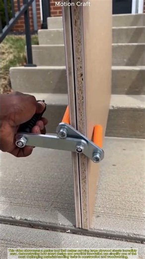 This Genius Tool Makes Carrying Plywood SO Easy! 🤯