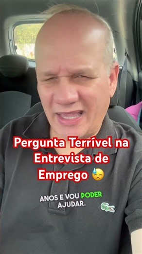 Pergunta que Reprova na Entrevista de Emprego #entrevistadeemprego