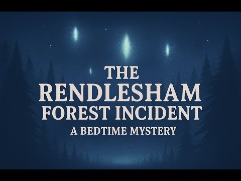 Cozy Sleepy Mystery | The Rendlesham Forest Incident: Britain’s Roswell | Calming 4hr Sleep Story
