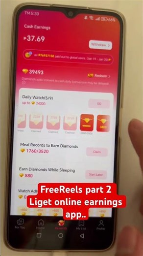 FreeReels App part 2 #earnings #drama #watchadsearnmoney #earningmoney #liget #top3 #earnmoney