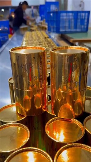 Leo on Instagram: "This Is How Premium Packaging Looks Custom Paper Cans for Beauty, Food & Gifts#giftbox #package #custompackaging #paperbox #custompackaging"