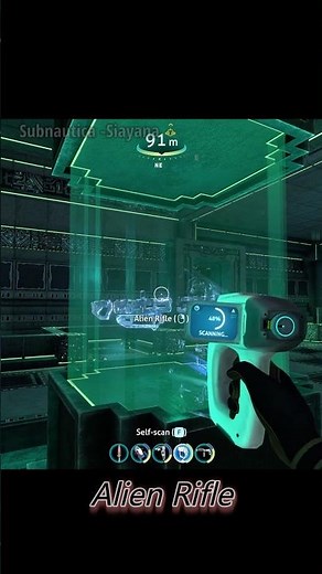 Alien Rifle [Subnautica] #gaming #subnautica #survival