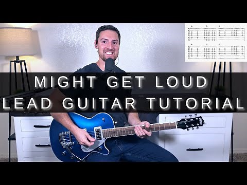 Might Get Loud Lead Guitar Tutorial + TAB! 🔥🎸 | Elevation Worship