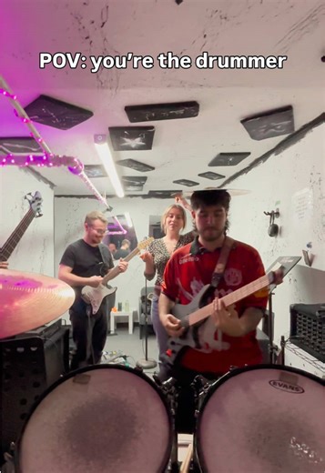 What’s better than being a drummer?🤩 you get all the love in the band💕 - - #drummer #drummers #indieband #alternativerock #drummerlife
