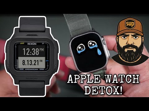 No More Apple Watch Ultra! Nixon Regulus Expedition Review.