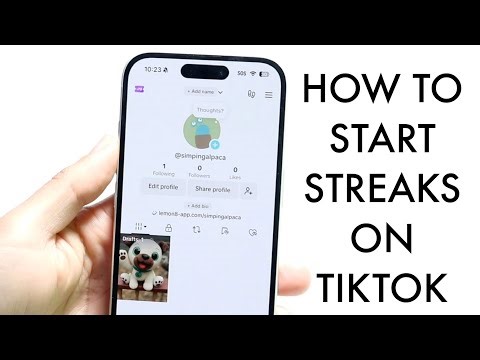 How To Start Streaks On TikTok!