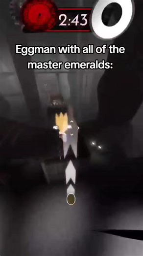 HE'S UNSTOPPABLE! btw it's not an exploit it's a genuine bug I don't even know how it happened 😭✌ #outcomememories #eggman #roblox #sonicexe #sonic