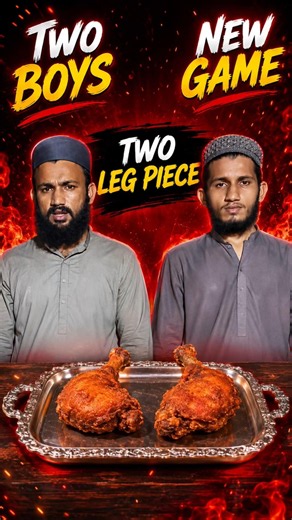2 Boys, 2 LEG PIECES! 😱🔥 The Ultimate Food Challenge | Dost Gang