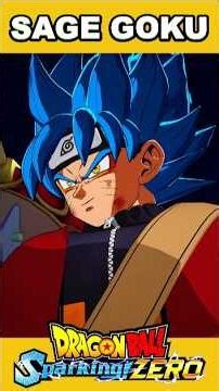 WHAT IF Goku Fused With Naruto? 😱🔥 (Sage + SSJ Blue Form) #Shorts #Viral