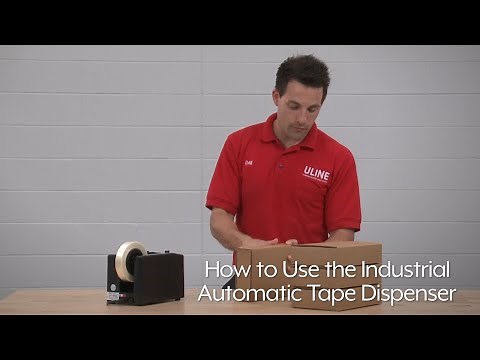 How to Use the Industrial Auto Tape Dispenser