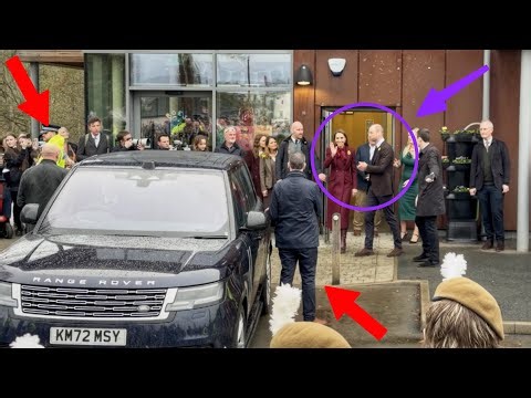 Security Ready to Open Car Doors but Prince William and Catherine Shift Plans to Greet Crowds