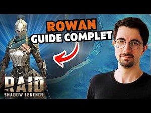 ⚔️Mon AVIS complet sur ROWAN ! Où utiliser ce Seigneur ? 🤔| Raid Shadow Legends