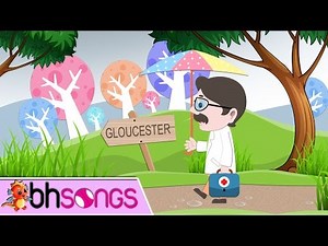 Doctor Foster | Nursery Rhymes | Top Kids Songs [ Lyrics Music 4K ]