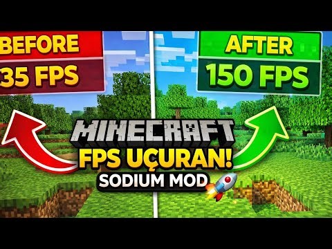 Minecraft Fps Uçuran Mod! Sodium İle +100 FPS (Düşük sistemler için)