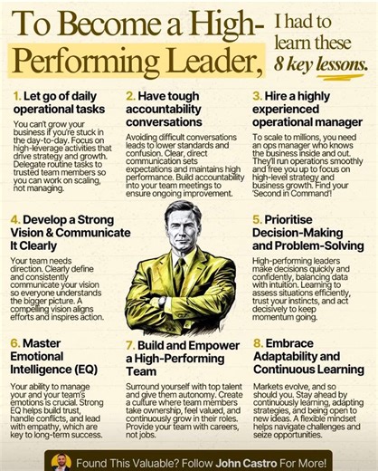 #highperformance #leadership #leadershipdevelopment #leadershipskills #LeadershipInAction #LeadershipMatters #lessons #employment #employers #jobs #workplace #careers | HR & IR Academy